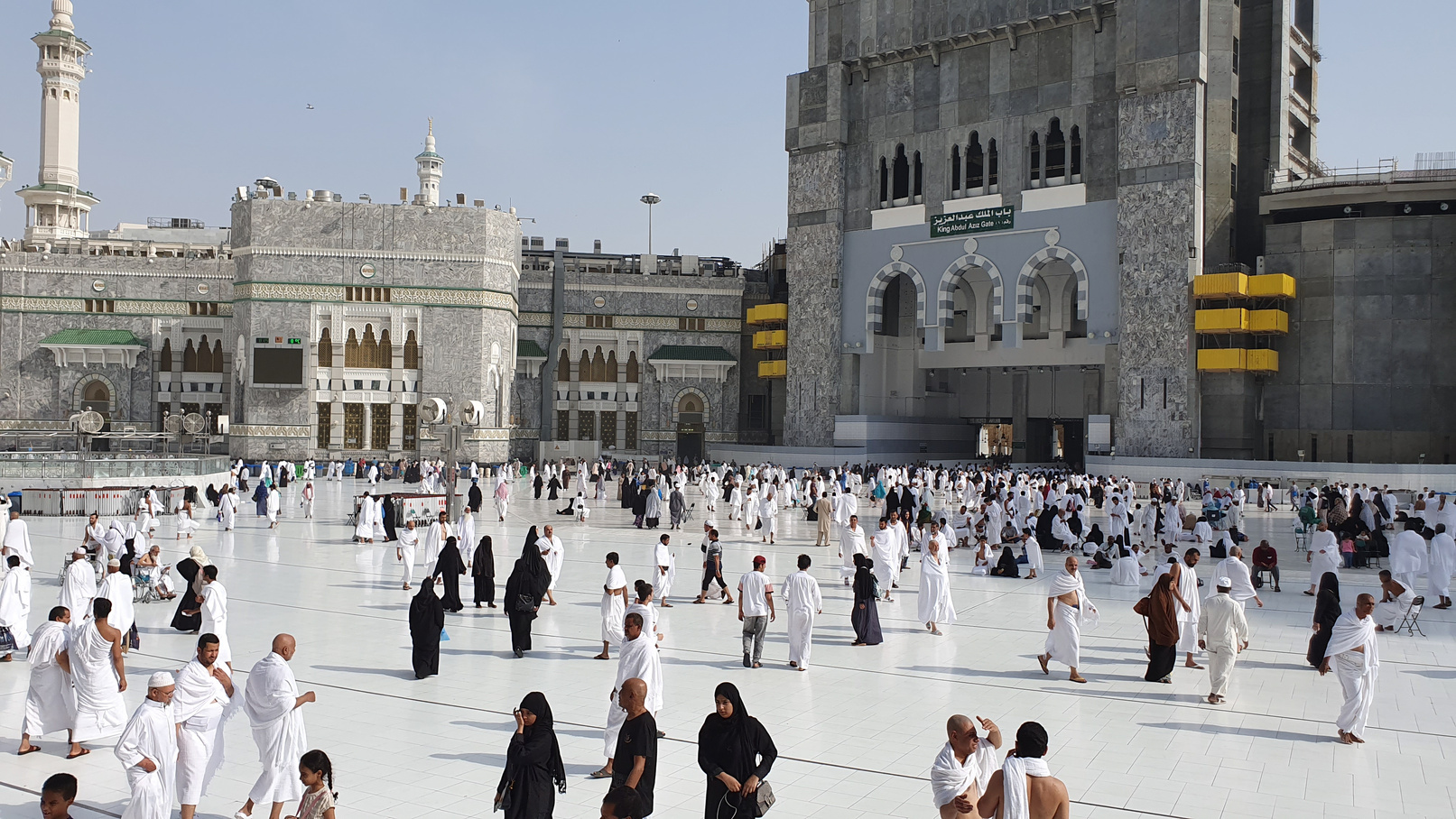 Crowd of People at Masjid al-Haram